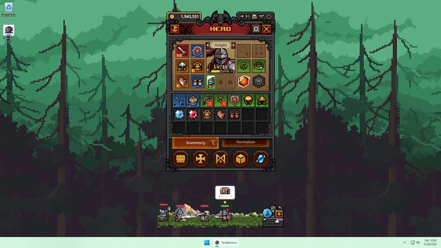 TBH: Task Bar Hero screenshot 1