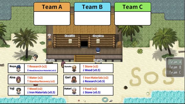 Island NTR Survival SS screenshot 1