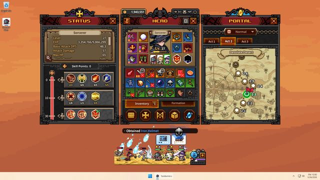 TBH: Task Bar Hero screenshot 2